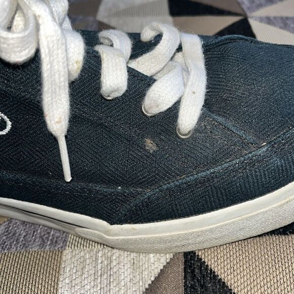 BLACK NIKE CANVAS PLATFORM SHOES WOMEN’S SIZE 11.5/EURO 44 - Picture 7 of 8